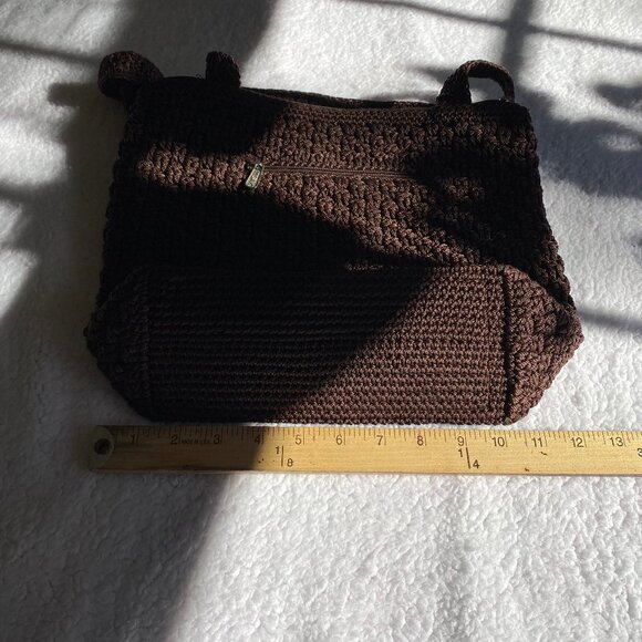 The Sak Woven Brown Shoulder Bag - Picture 9 of 16